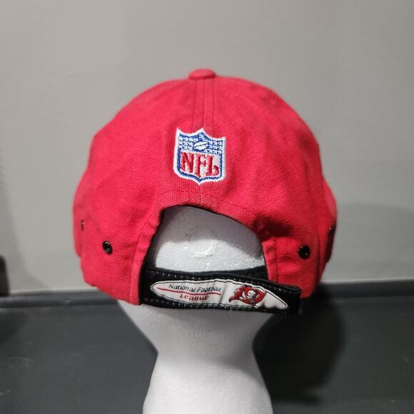 VTG Y2K Tampa Bay Buccaneers Reebok NFL Football Strapback Hat Cap OSFA - Picture 9 of 14
